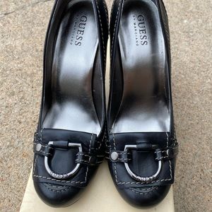 Guess high Heels leather, size 7.5